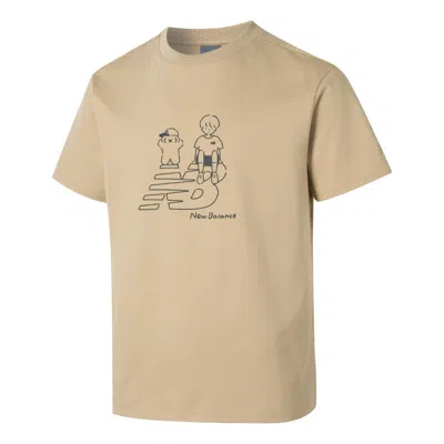 New Balance X Noritake Graphic T-shirt 'beige' In Neutral