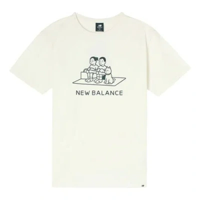 New Balance X Noritake Unisex Sports Tee White In Neutral