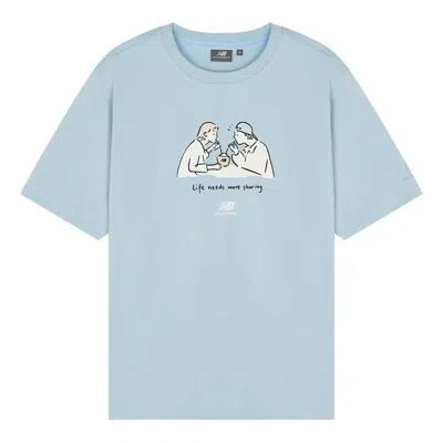 New Balance X Pk Graphic Tee 'sky Blue'