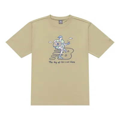 New Balance X Pk Guitar Graphic T-shirt 'light Brown'