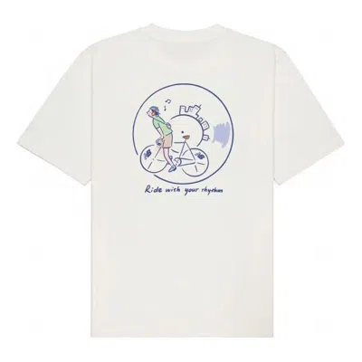 New Balance X Pk Illustration T-shirt 'ivory' In White