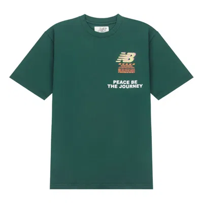 New Balance X Salehe Bembury Graphic T-shirt Asia Sizing 'green'