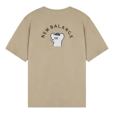 New Balance X Seiji Andy Graphic Tee 'khaki' In Brown