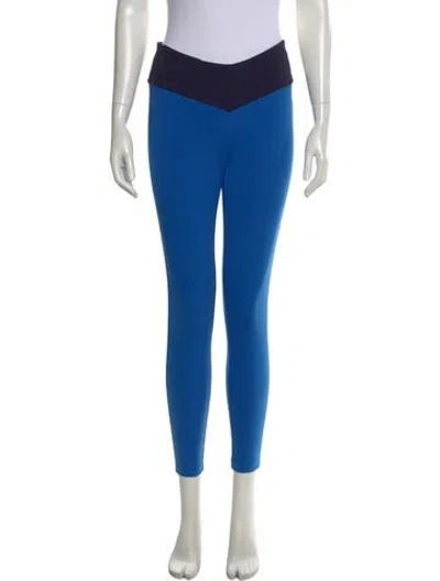 Pre-owned New Balance X Staud Skinny Leg Pants In Blue