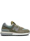 New Balance X Stone Island 574 Sneakers In Green