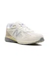 New Balance X Teddy Santis Made In Usa 990v4 "limestone" Sneakers In Neutrals