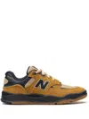 New Balance X Tiago Lemos Numeric "light Brown/navy Blue" Sneakers In Brown