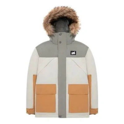New Balance X Tyakasha Color Block Jacket 'grey White Orange' In Multi