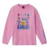 New Balance X Tyakasha Graphic Print Sweatshirt 'pink Purple'