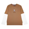 New Balance X Zero Per Zero Colorblock Long Sleeve Tee 'brown White'
