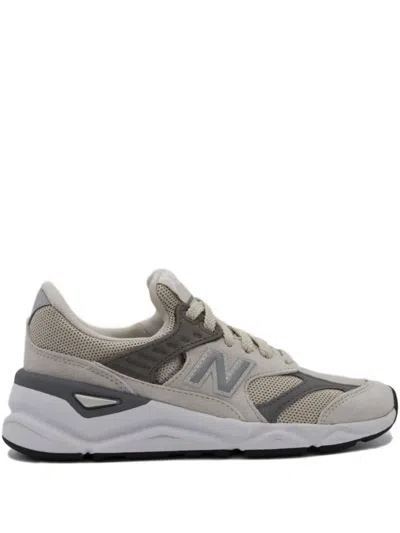 New Balance X90 Panelled Lace-up Sneakers In Gray