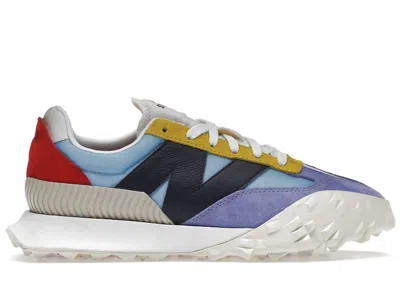 Pre-owned New Balance Xc72 Staud Sneakers In Blue/valiant Poppy/maize In Multi