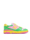 New Balance 550 Contrast Sneakers In Yellow