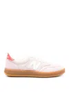 New Balance T500 Woman Sneakers Light Pink Size 7.5 Leather In Pink