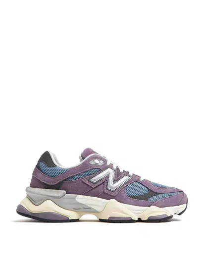 New Balance Leather Sneakers In Purple