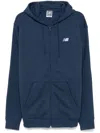 New Balance Zip-up Hoodie In Blue