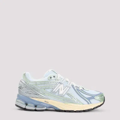New Balance Blue Low Top Sneaker With Logo Patch On Tongue And Side And Perforated Panels In Tech Fabric Unisex