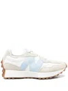 New Balance Damen 327 In Grau/weiss/blau, Wildleder/mesh, Grösse 39
