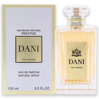 New Brand Dani By  For Women - 3.3 oz Edp Spray In Black / Orange