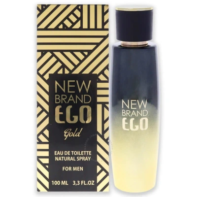 New Brand Ego Gold By  For Men - 3.3 oz Edt Spray In Gold / Violet