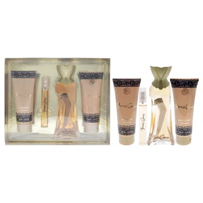New Brand French Cancan By  For Women - 4 Pc Gift Set 3.3oz Edp Spray, 0.5oz Edp Spray, 4.3oz Shower In Multi