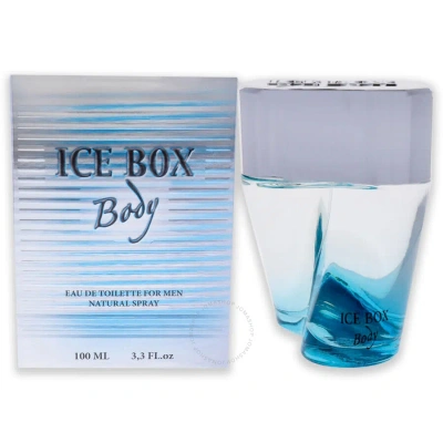 New Brand Ice Box Body By  For Men - 3.3 oz Edt Spray In Amber / Pink