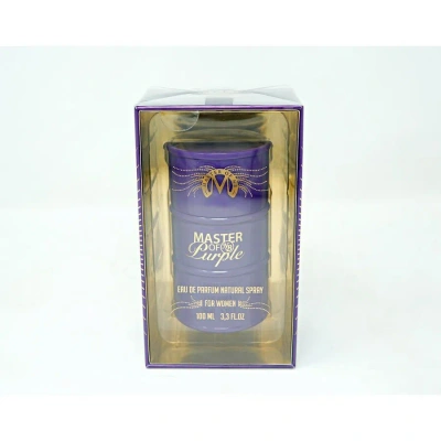 New Brand Ladies Master Of Purple Edp Spray 3.33 oz Fragrances 5425039220901 In Amber / Purple