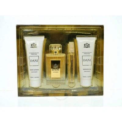 New Brand Ladies Prestige Dani Gift Set Fragrances 5425039222554 In White