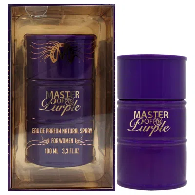 New Brand Master Of Purple By  For Women - 3.3 oz Edp Spray In White