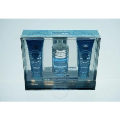 New Brand Men's Invincible Gift Set Fragrances 5425039220741 In N/a