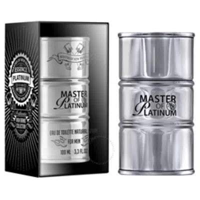 New Brand Men's Master Platinum Edt Spray 3.4 oz Fragrances 5425039220086