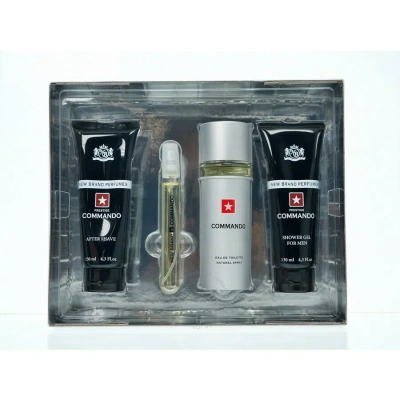 New Brand Men's Prestige Commando Gift Set Fragrances 5425017734833 In N/a