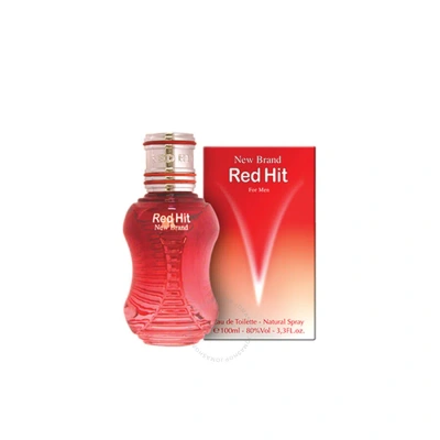 New Brand Men's Red Hit Edt Spray 3.4 oz Fragrances 5425017730941