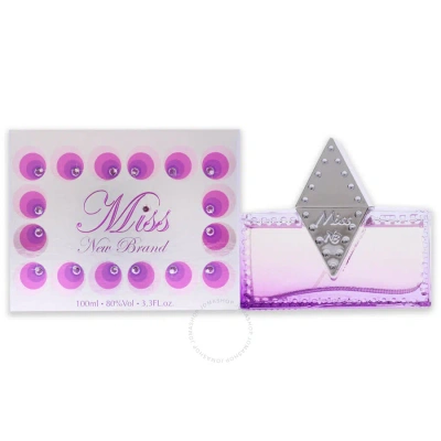 New Brand Miss By  For Women - 3.3 oz Edp Spray In Peach