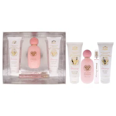 New Brand Prestige Princess Dreaming By  For Women - 4 Pc Gift Set 3.3oz Edp Spray, 0.5oz Edp Spray, In Multi