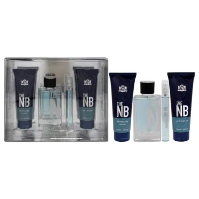 New Brand Prestige The  By  For Men - 4 Pc Gift Set 3.3oz Edt Spray, 0.5oz Edt Spray, 4.4oz In White