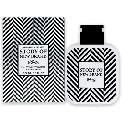 New Brand Story Of  White By  For Men - 3.3 oz Edt Spray