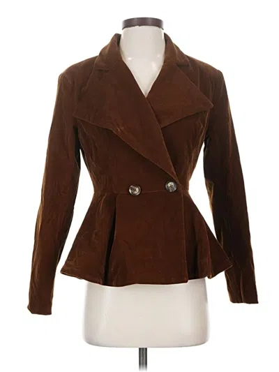 Pre-owned New Collection Blazer Jacket In Brown