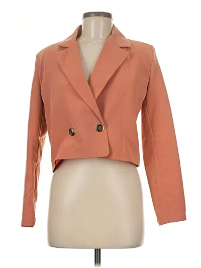 Pre-owned New Collection Blazer Jacket In Orange
