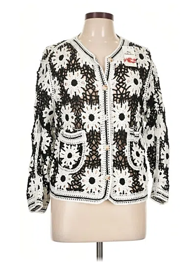 Pre-owned New Collection Cardigan Sweater In White