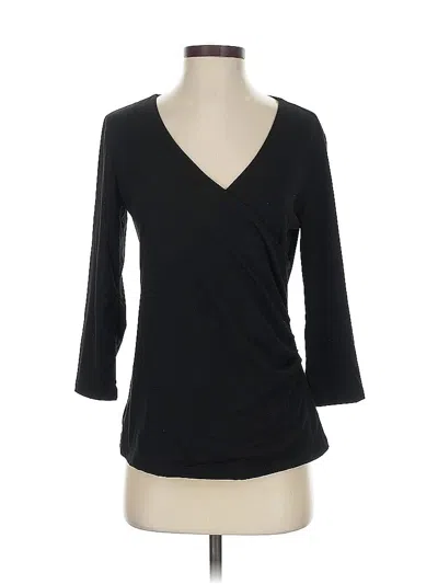 Pre-owned New Directions 3/4 Sleeve T-shirt In Black