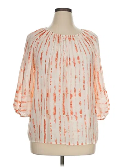 Pre-owned New Directions 3/4 Sleeve T-shirt In Orange