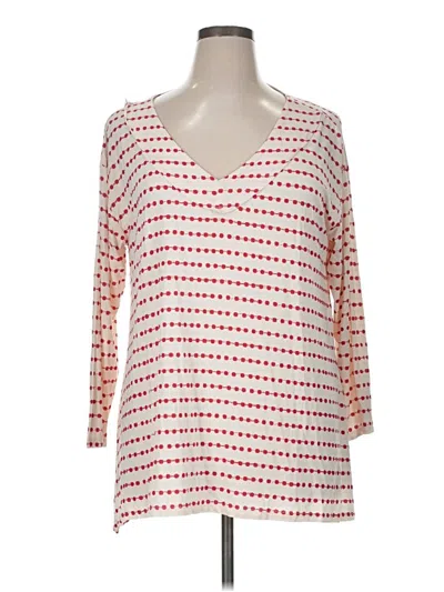 Pre-owned New Directions 3/4 Sleeve T-shirt In Red