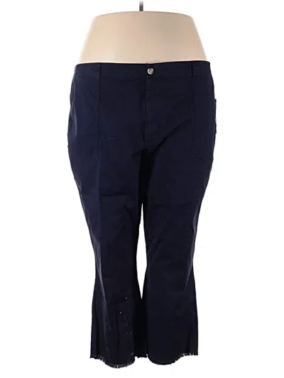 Pre-owned New Directions Active Pants In Blue