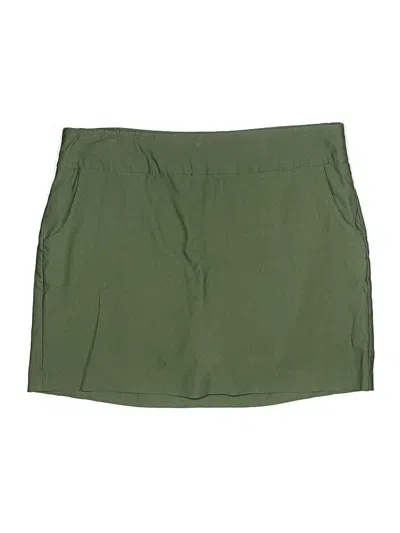 Pre-owned New Directions Active Skort In Green