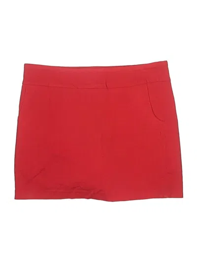 Pre-owned New Directions Active Skort In Red