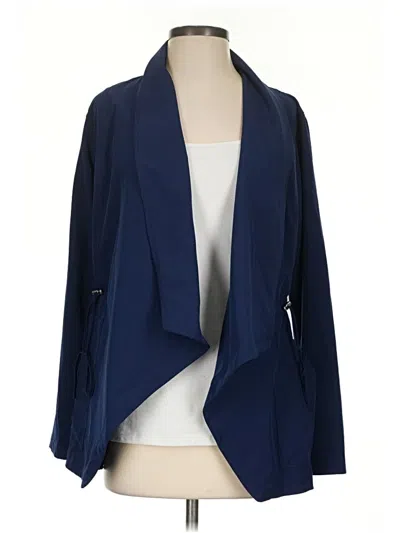 Pre-owned New Directions Blazer Jacket In Blue