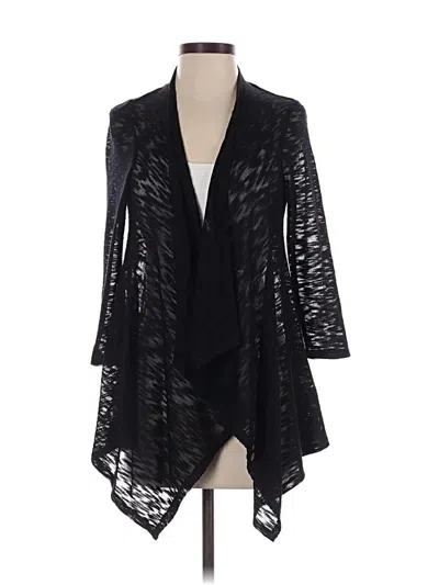 Pre-owned New Directions Cardigan Sweater In Black