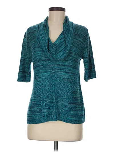 Pre-owned New Directions Cardigan Sweater In Blue