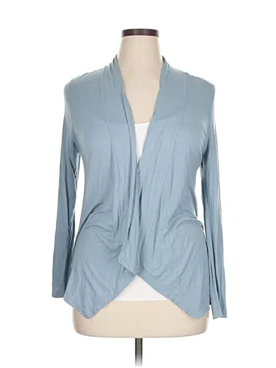 Pre-owned New Directions Cardigan Sweater In Blue